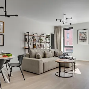 Scala 60h Center Premium With Parking By Lion Apartmán Gdaňsk
