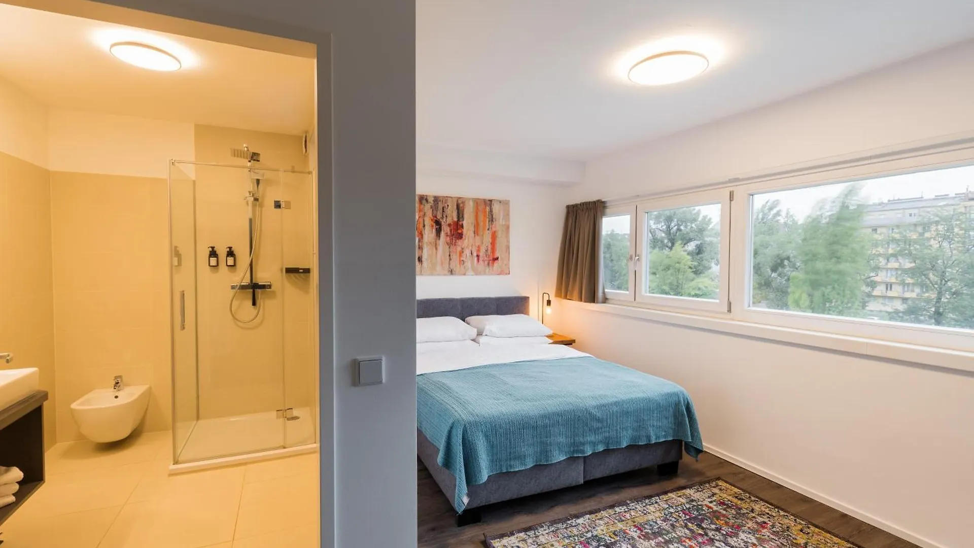 Urban Island I Riverside Apartments فيينا