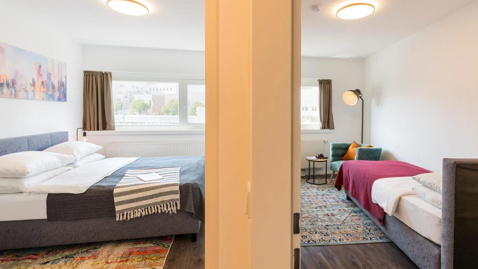 Urban Island I Riverside Apartments فيينا